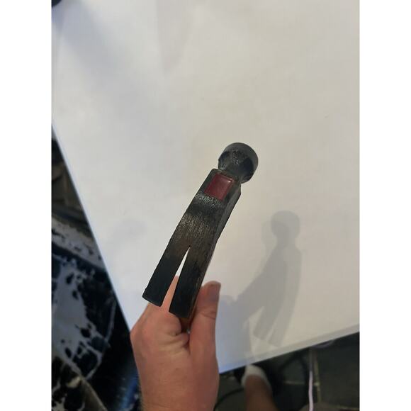 VINTAGE PLUMB Claw Hammer Wooden Handle 11-454 16 oz. 13" Long - Picture 3 of 4